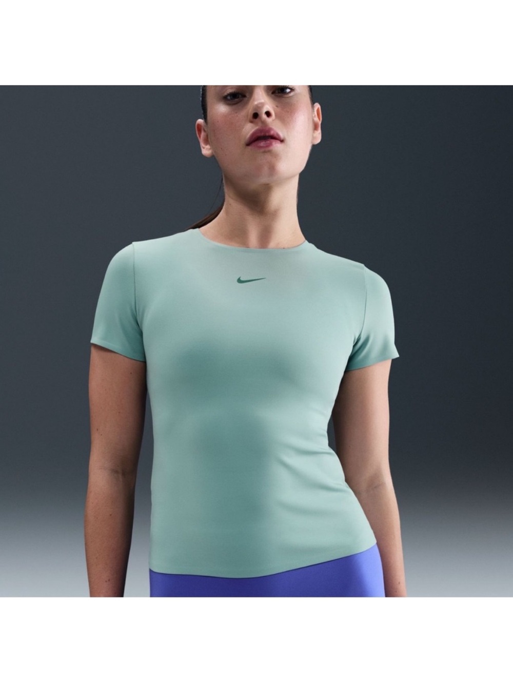 Nike Green Short Sleeve Training Tee